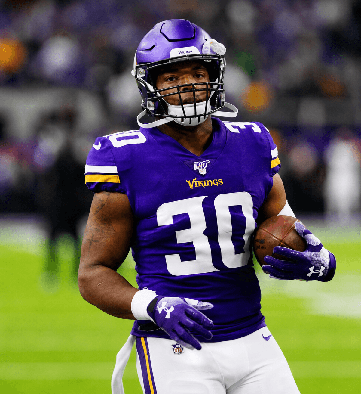 C.J. Ham in his Minnesota Vikings #30 uniform